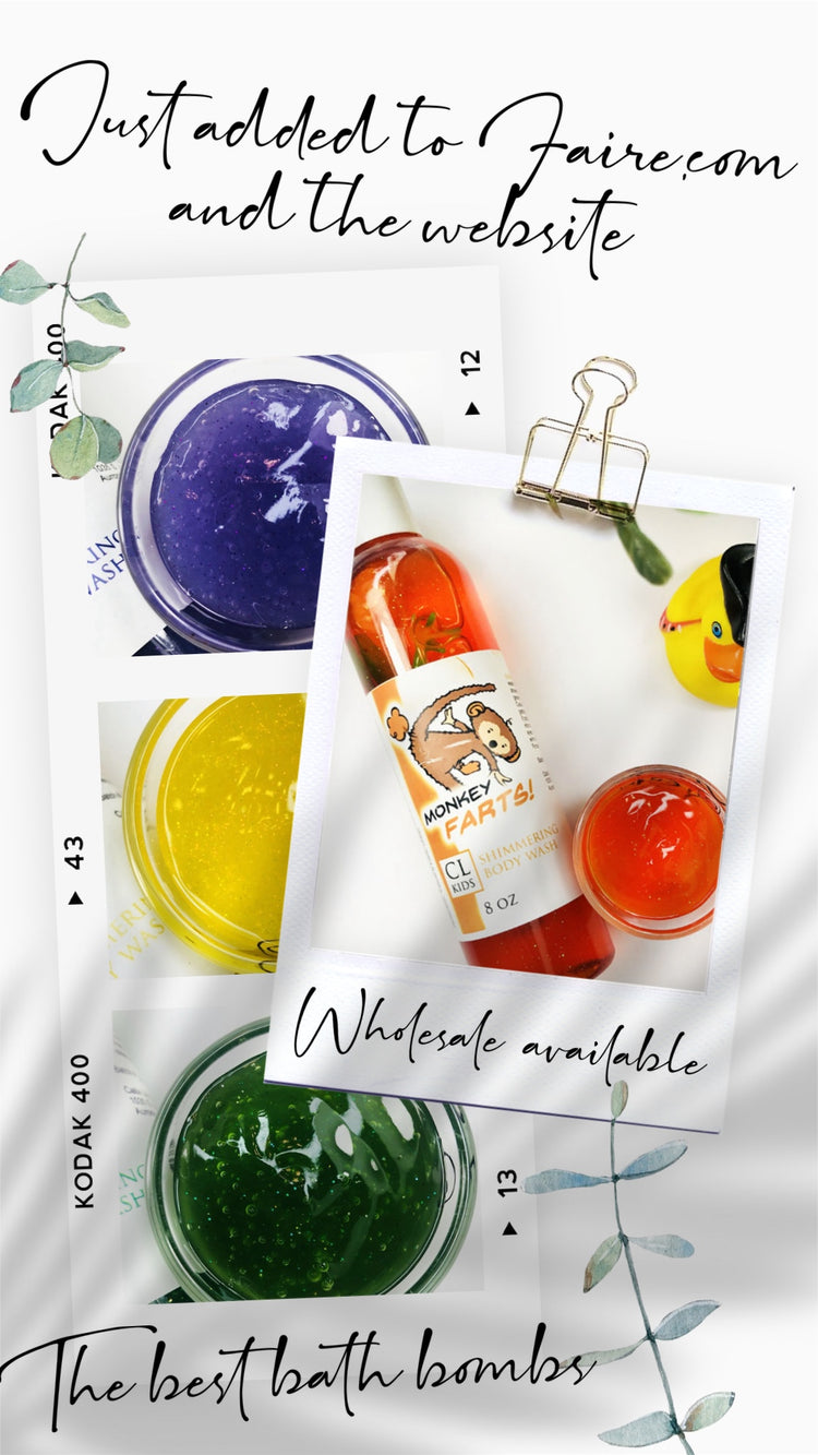 body wash collage picture