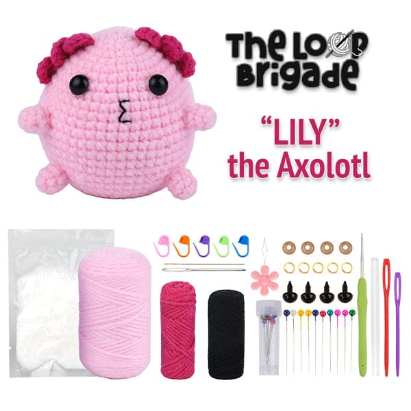 The Loop Brigade-Lily The Axolotl - Calla Lily Cosmetics + CL kids