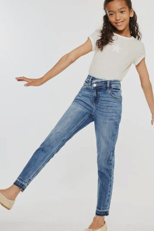 Kancan High Rise Ankle Skinny Jeans - Calla Lily Cosmetics + CL kids