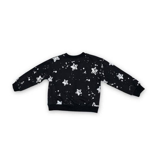 Star Sweatshirt Black - Calla Lily Cosmetics + CL kids