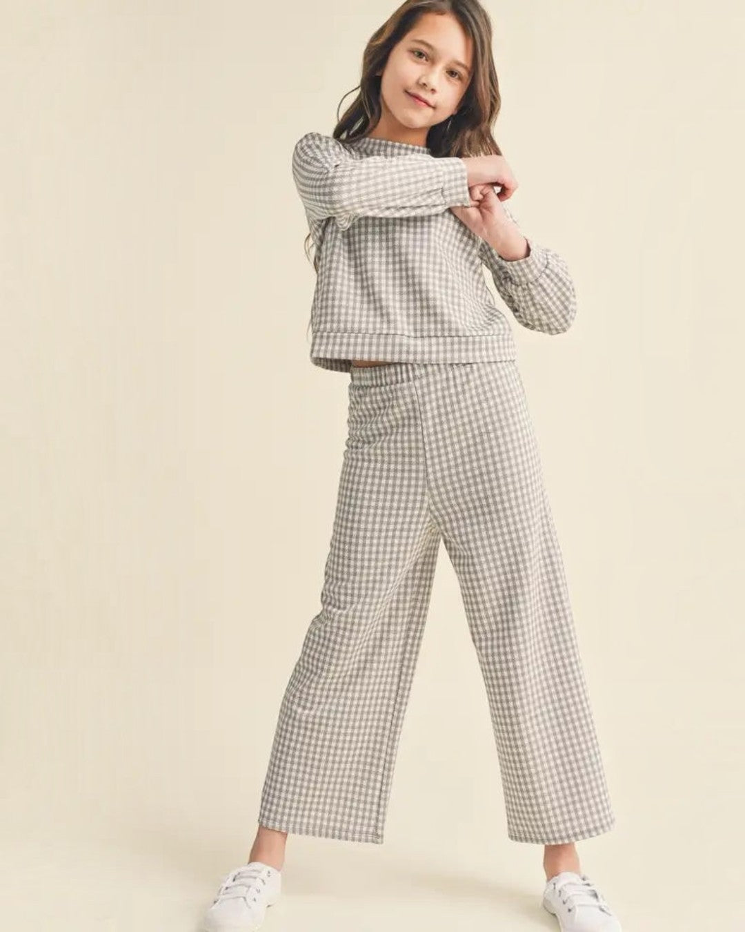 Long Sleeve Wide Leg Set - Tween - Calla Lily Cosmetics + CL kids