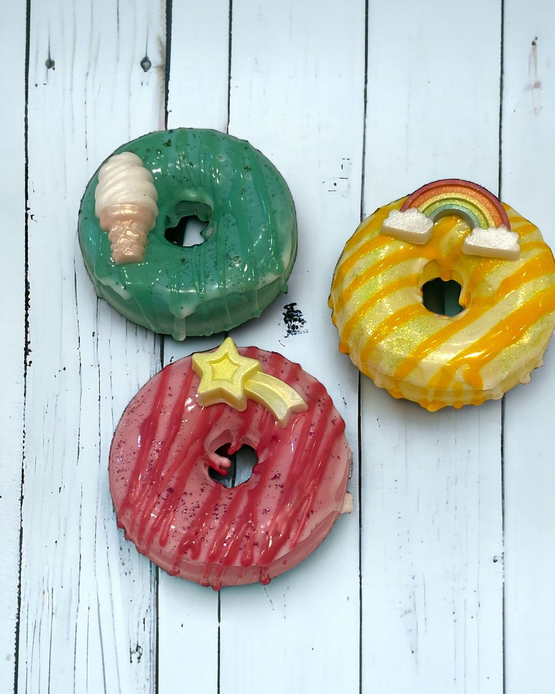 3" Donut Soap - Green - Calla Lily Cosmetics + CL kids