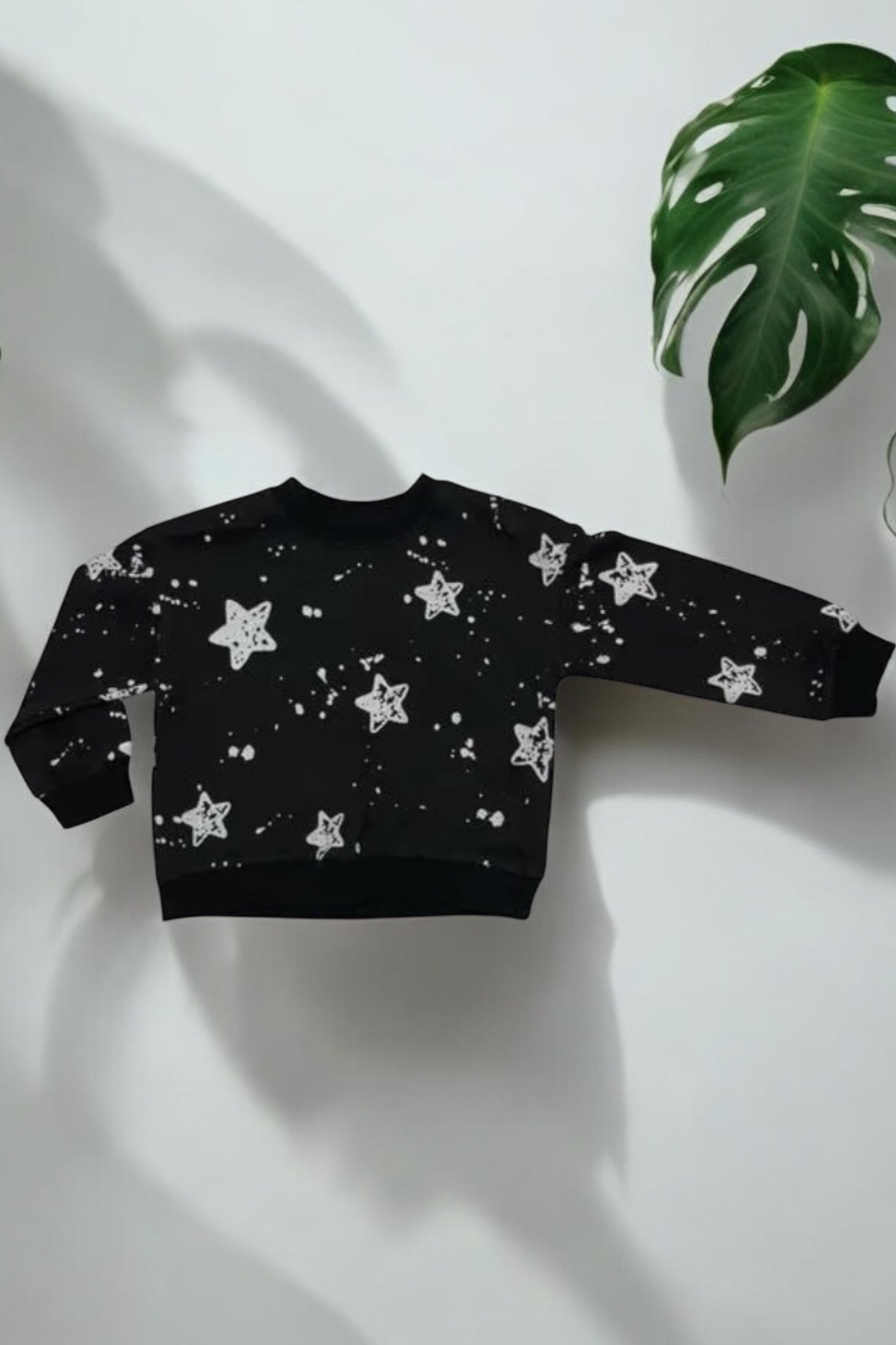 Star Sweatshirt Black - Calla Lily Cosmetics + CL kids