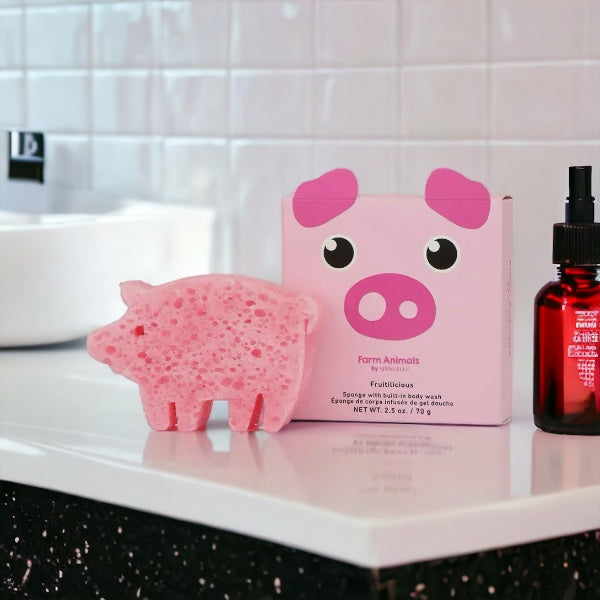 Peggy Pig Spongelle - Calla Lily Cosmetics + CL kids
