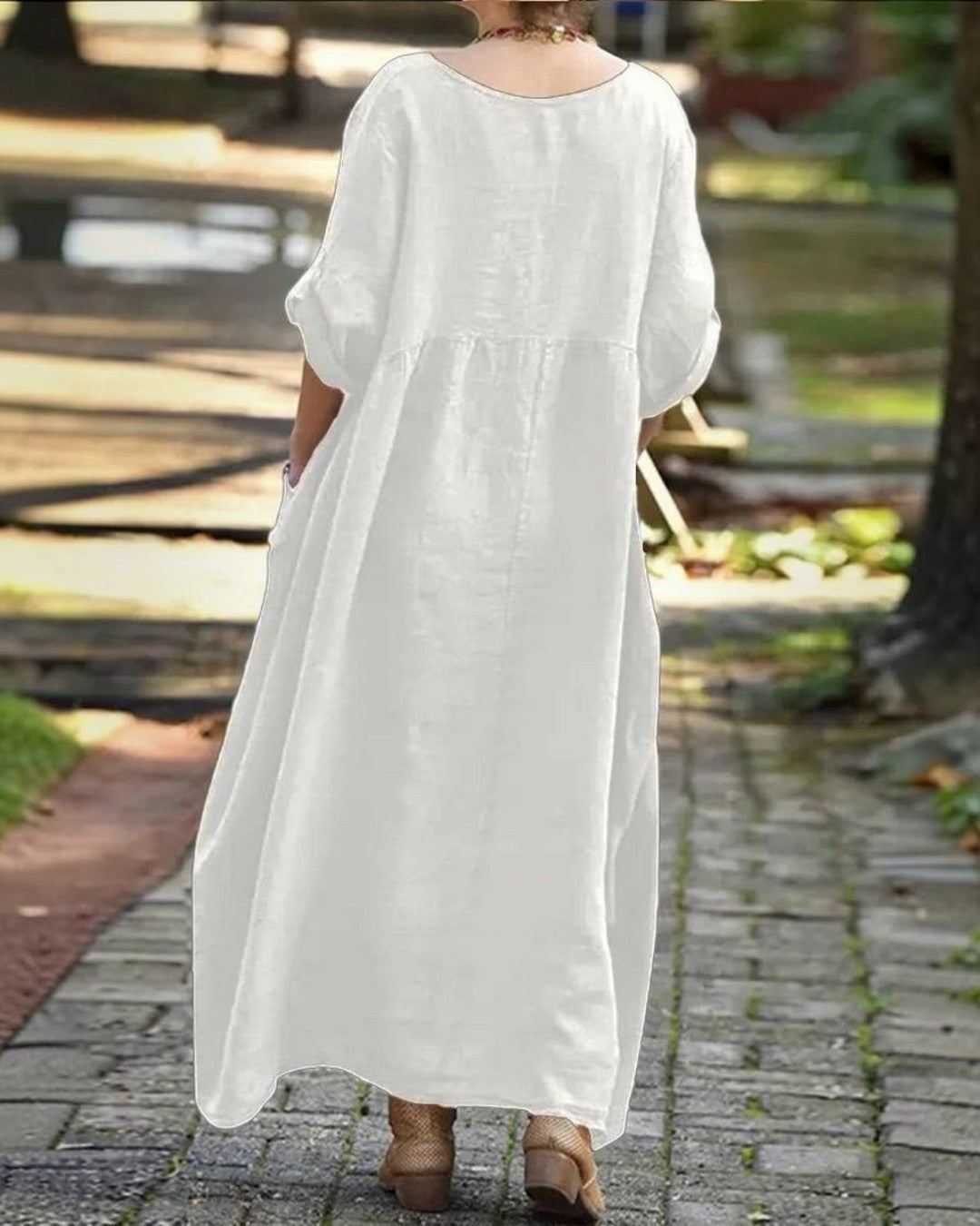 Long Sleeve Pocket Maxi Dress