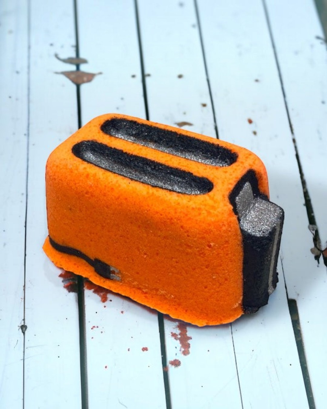 Toaster Bath Bomb - Orange - Calla Lily Cosmetics + CL kids