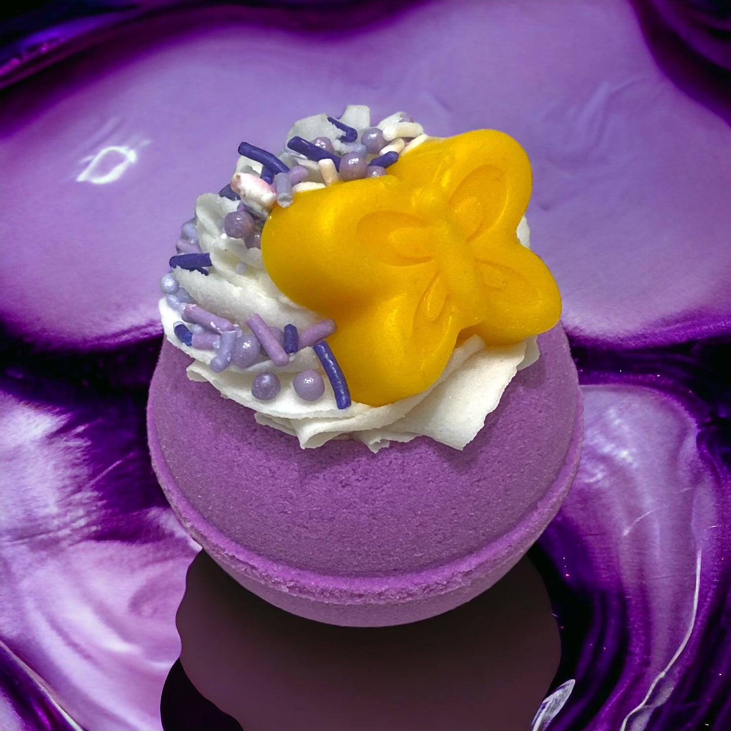 Bubbly Ball Bath Bomb - Purple | CL kids