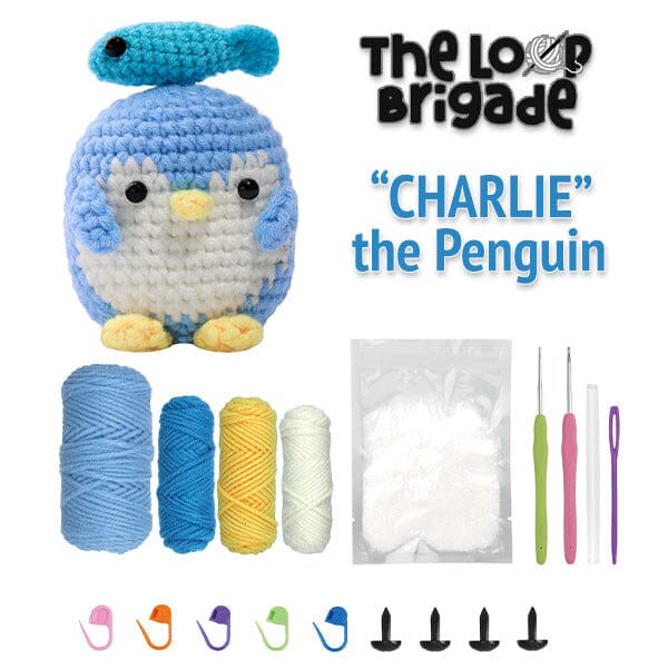 The Loop Brigade-Charlie The Penguin - Calla Lily Cosmetics + CL kids