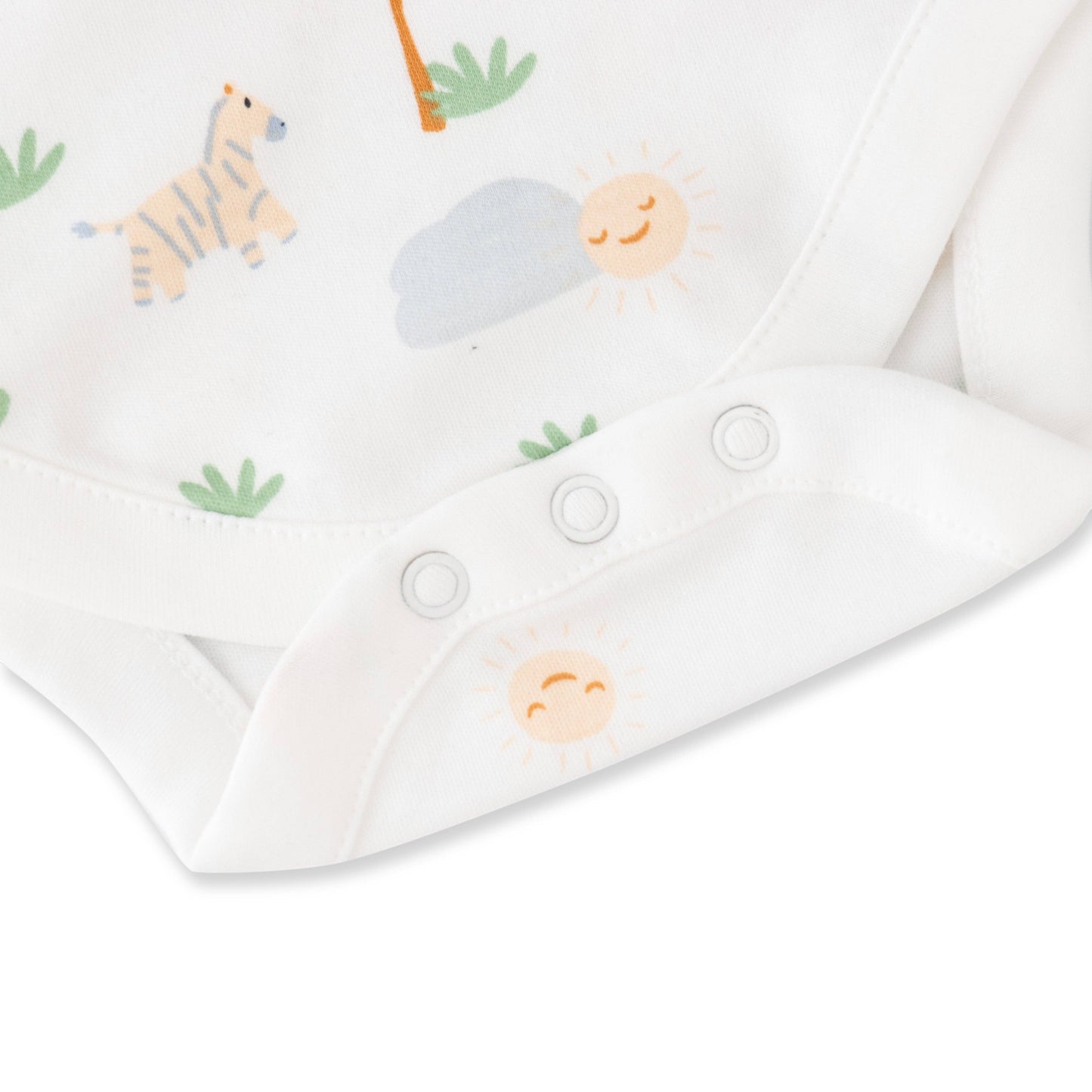 Organic Safari Baby Outfit 3pc Set
