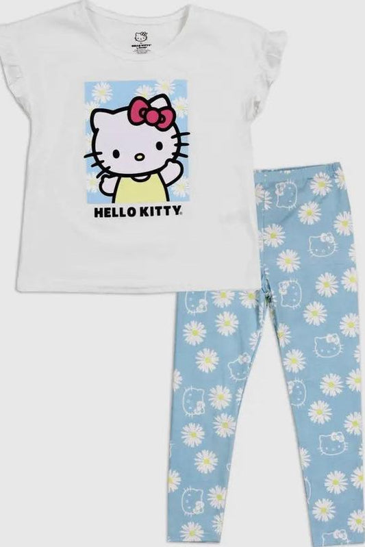 Hello Kitty Blue Legging Set - Calla Lily Cosmetics + CL kids