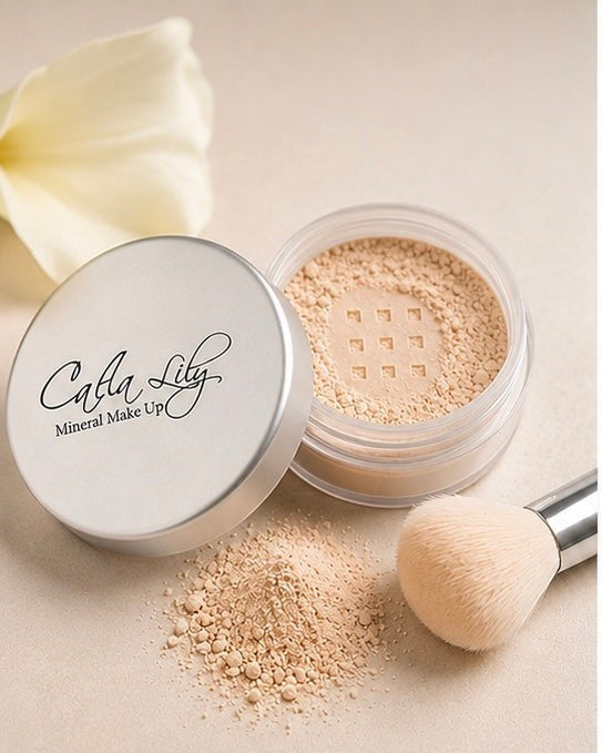 Medium Translucent Mineral Powder Foundation