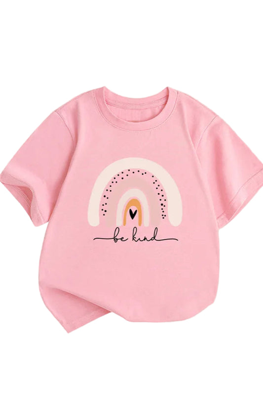 Pink Rainbow Tee - Calla Lily Cosmetics + CL kids