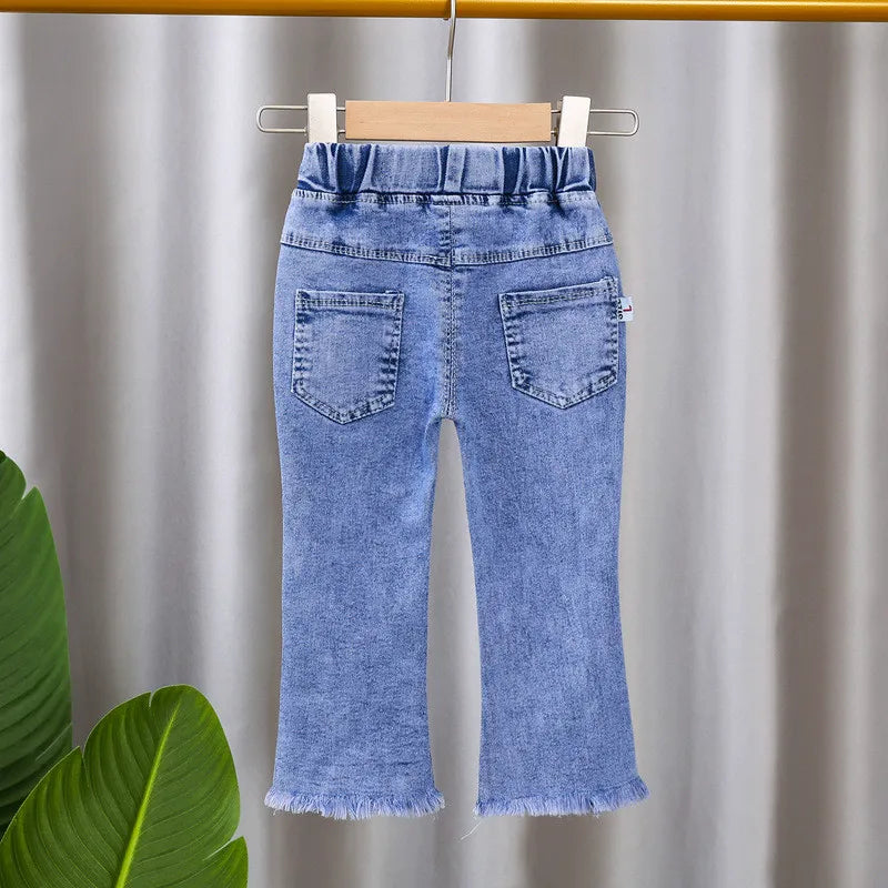 Toddler Bow Jeans - Calla Lily Cosmetics + CL kids