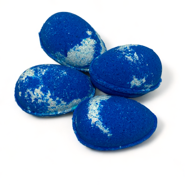 Speckled Egg Bath Bomb - Blue - Calla Lily Cosmetics + CL kids