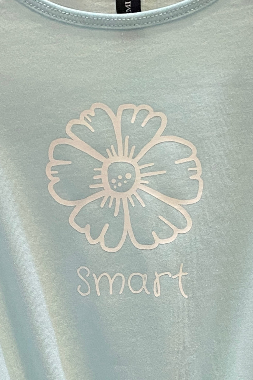 Girl’s Knot Tee - Light Blue - Calla Lily Cosmetics + CL kids