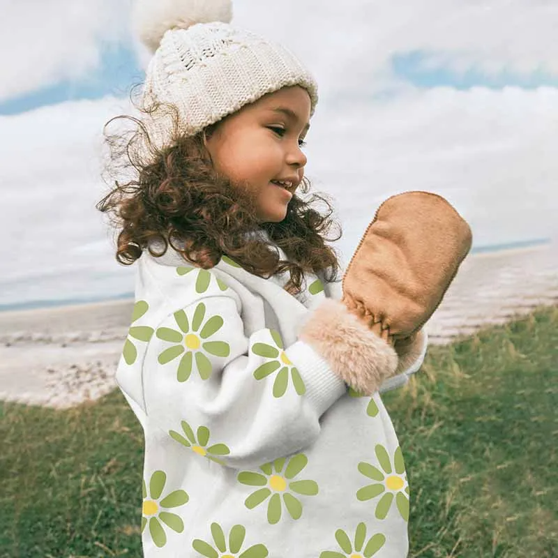Green Flower Sweatshirt/Legging Set - Calla Lily Cosmetics + CL kids