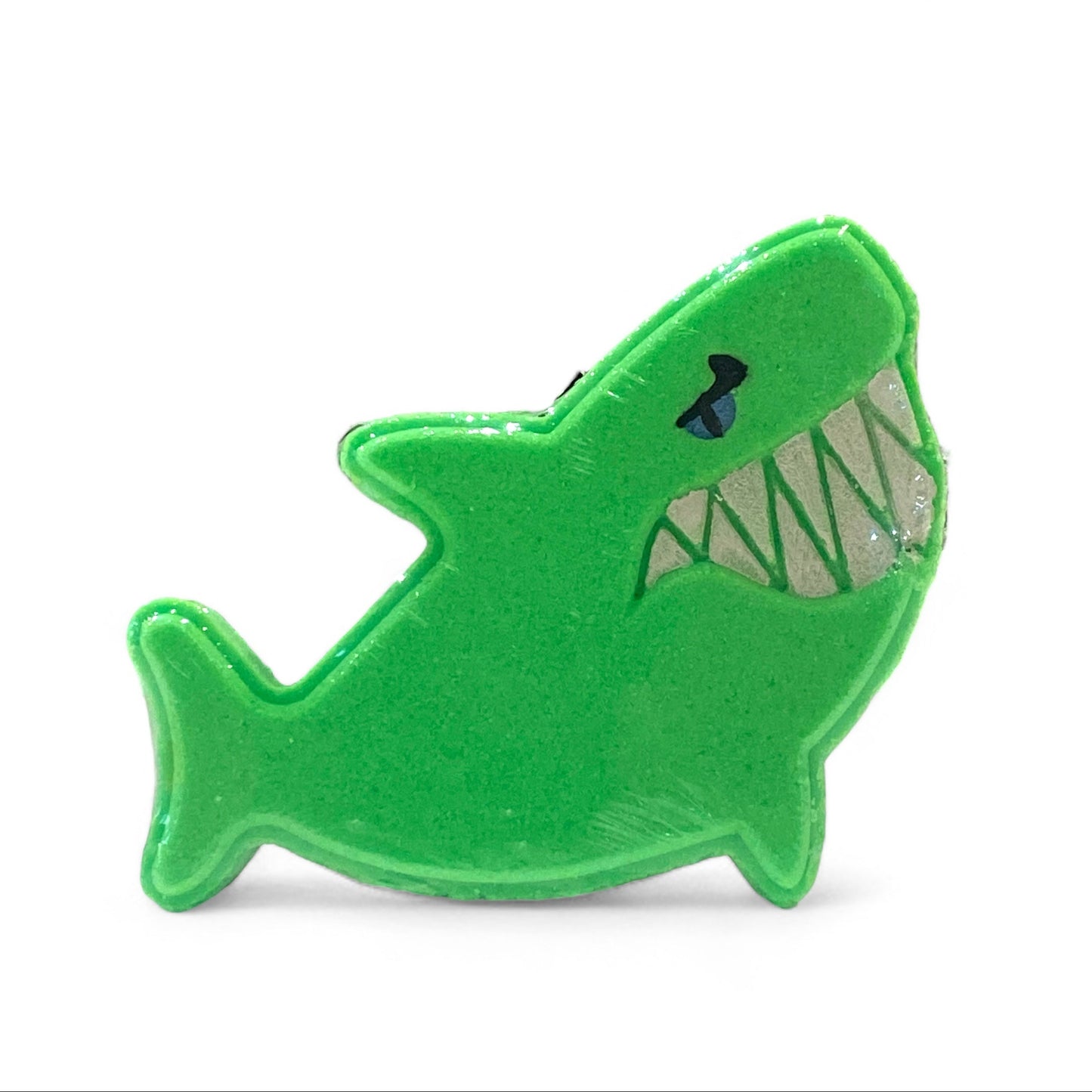 Shark Bath Bomb - Green - Calla Lily Cosmetics + CL kids