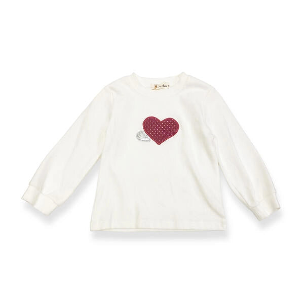 Long Sleeve Heart Top - Calla Lily Cosmetics + CL kids