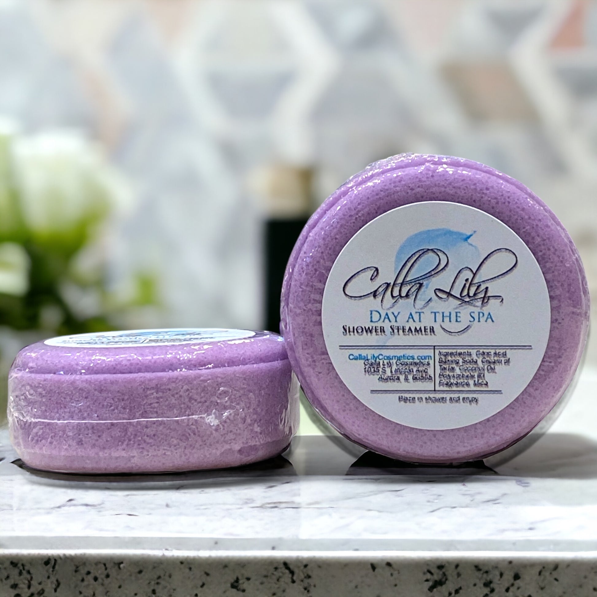 Day at the Spa Shower Steamer - Calla Lily Cosmetics + CL kids