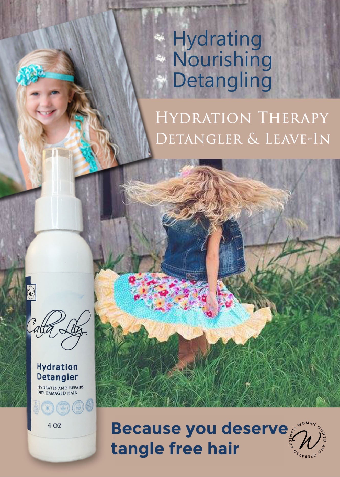Hydration Therapy Detangler