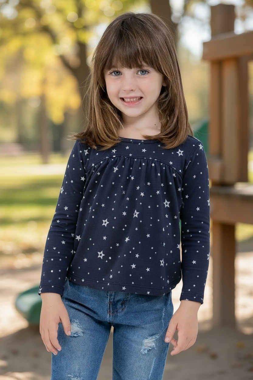 Long Sleeve Star Top