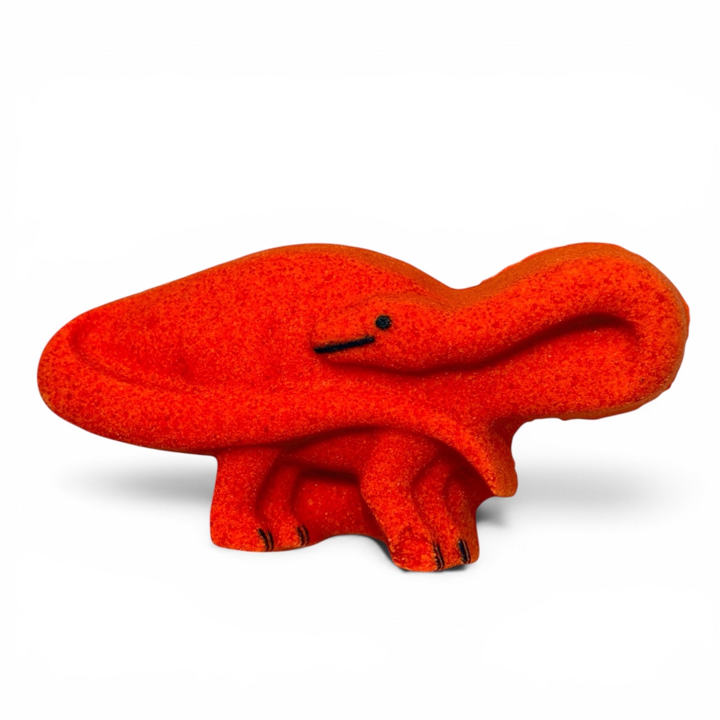 Med. Brontosaurus Bath Bomb - Red/Orange