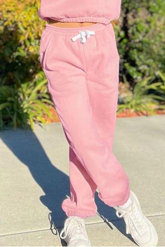 Tween Pink Sweatpants - Calla Lily Cosmetics + CL kids