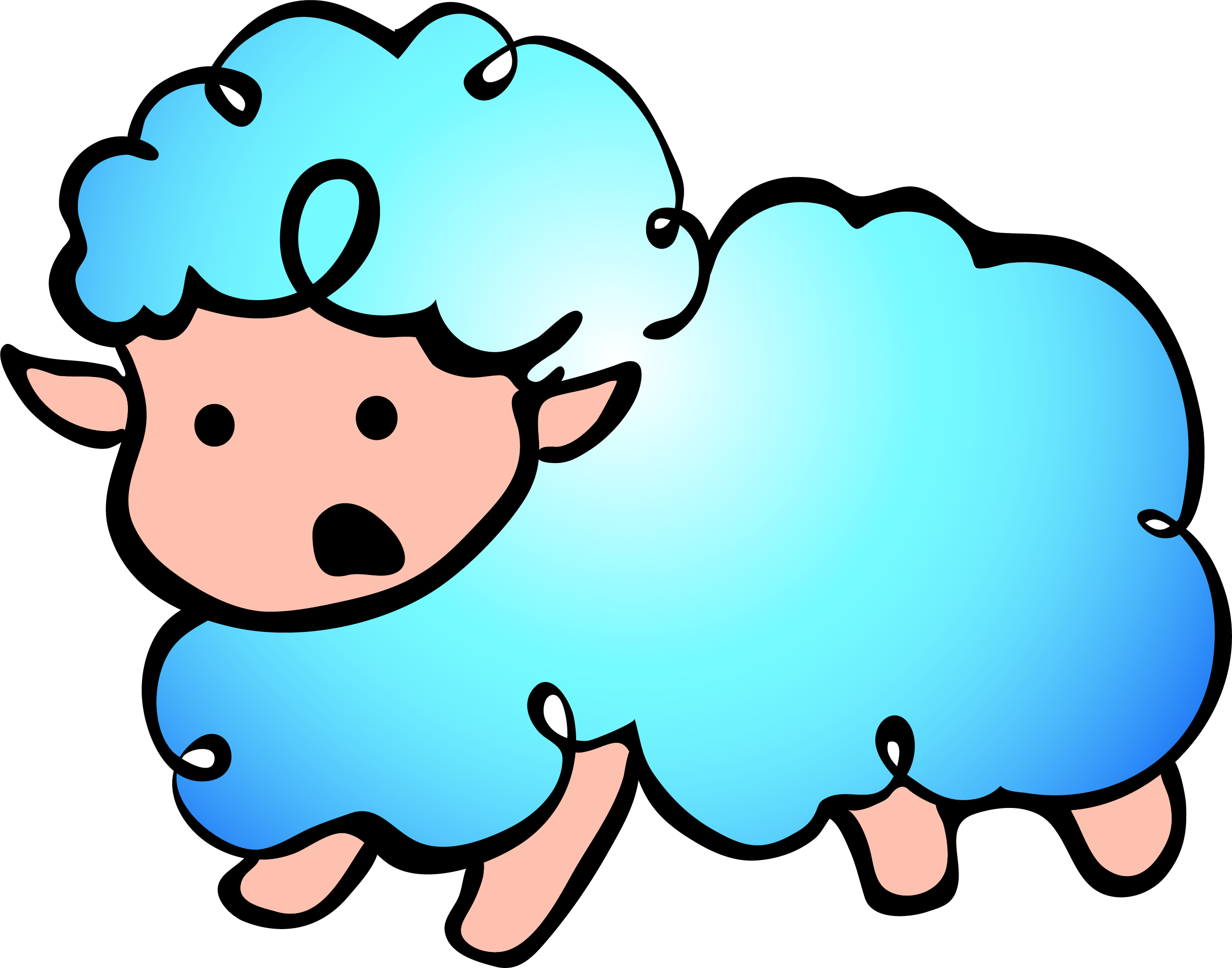 Sadie Sheep Baa baa blue sheep