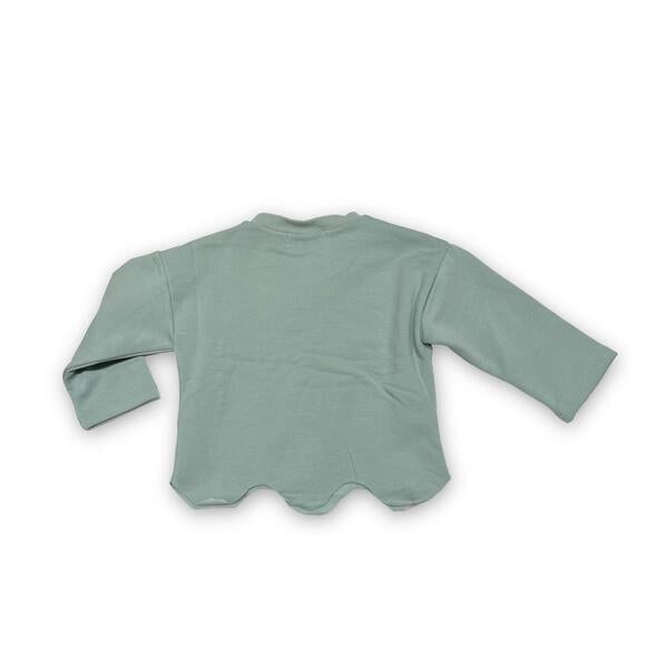 *LITTLE WHO* Pom Beanie Scallop Trim Top - Calla Lily Cosmetics + CL kids