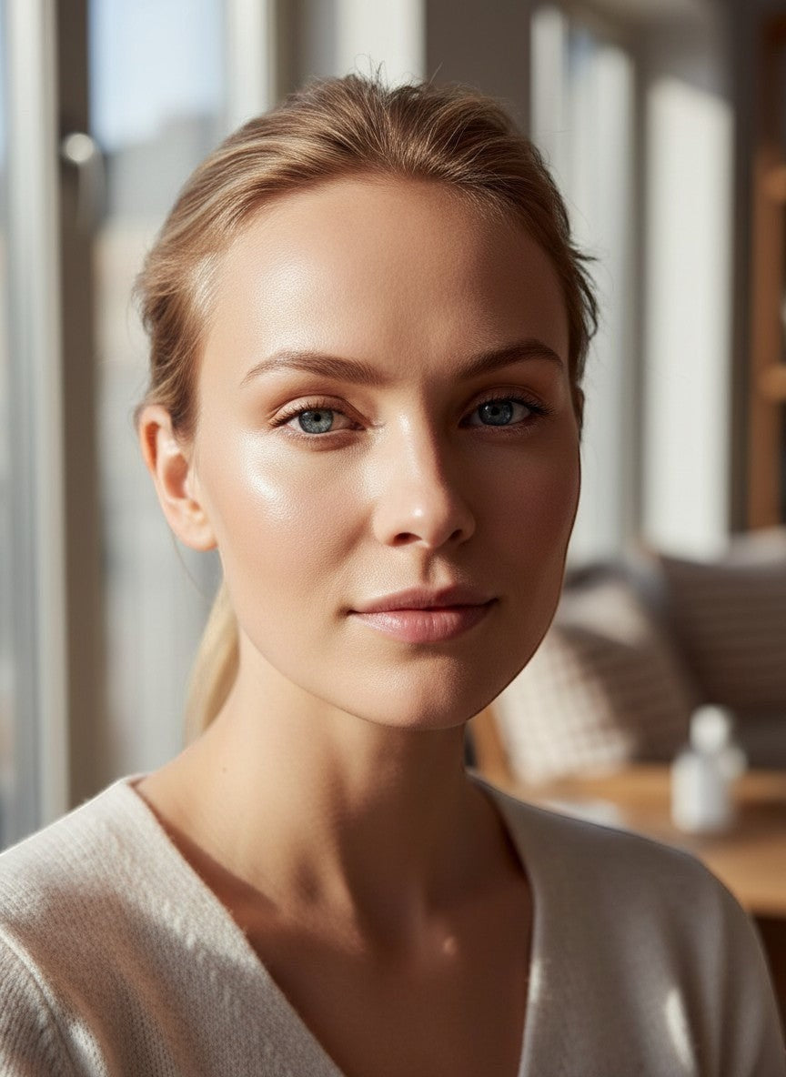 Calla Lily Cosmetics Stockholm Foundation in Soft Ivory, a lightweight, oil-free liquid foundation with medium-full coverage.