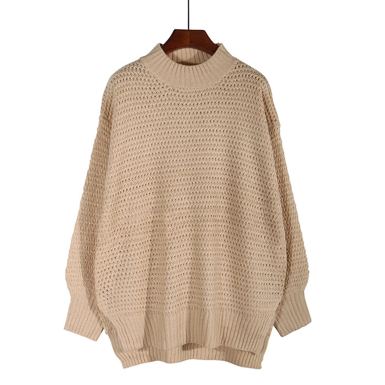 Chunky Side Slit Sweater - Calla Lily Cosmetics + CL kids
