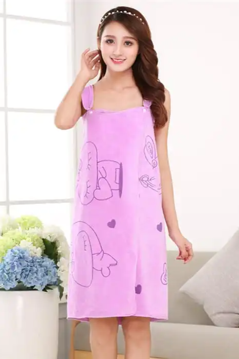 Wrap Towel - Light Purple
