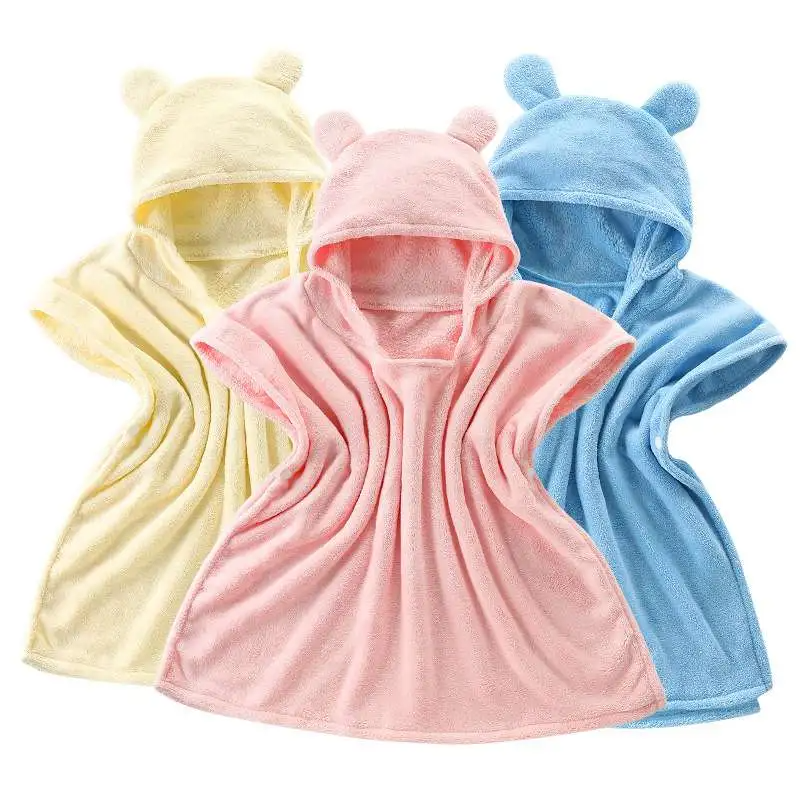Child's Hooded Towel - 3 colors - Calla Lily Cosmetics + CL kids