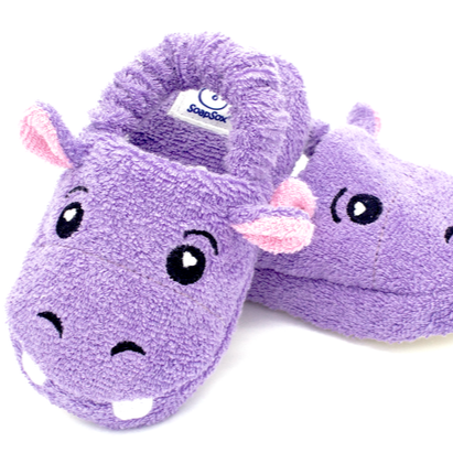Harper the Hippo bath slippers