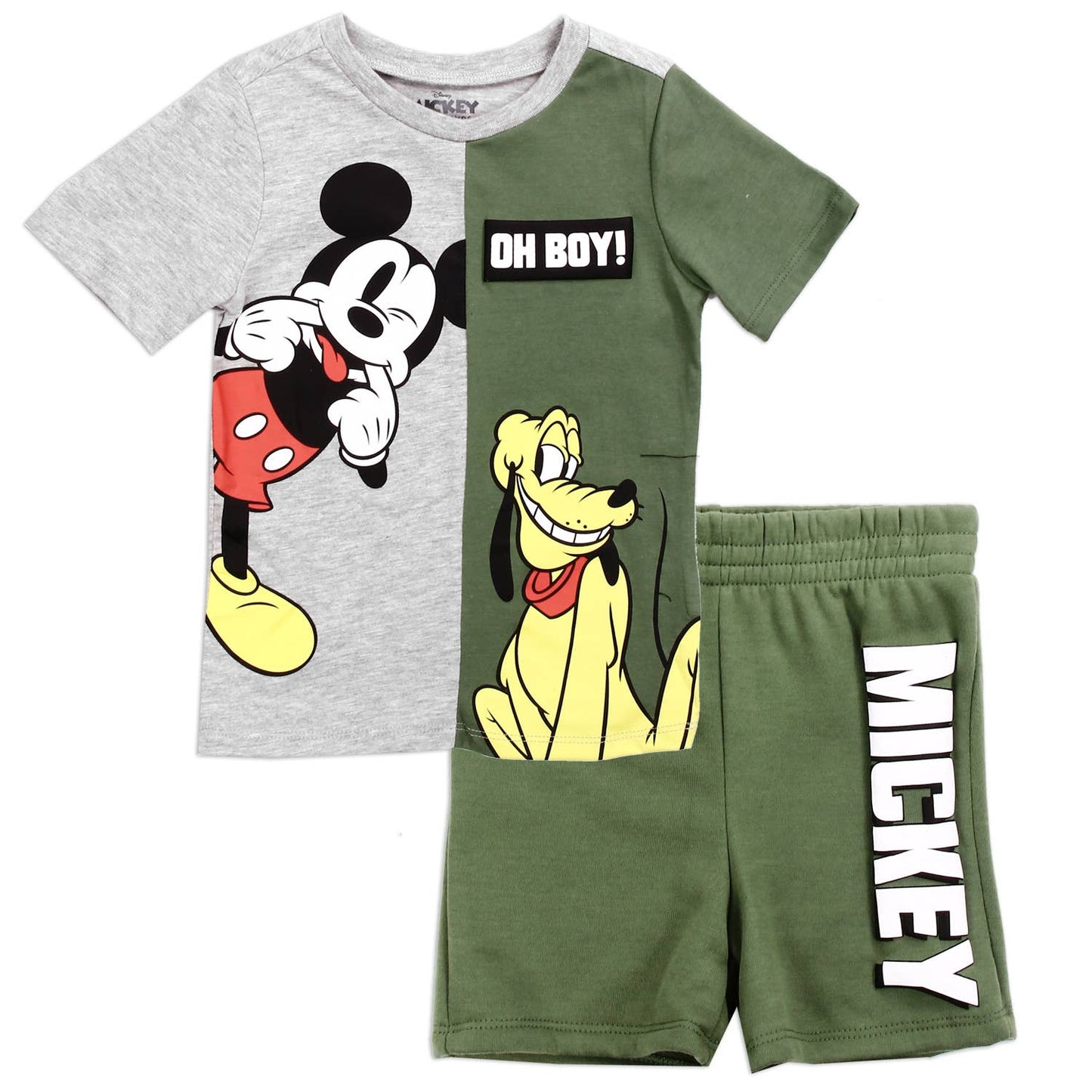 MICKEY MOUSE Boys Toddler 2-Piece Short Set - Calla Lily Cosmetics + CL kids