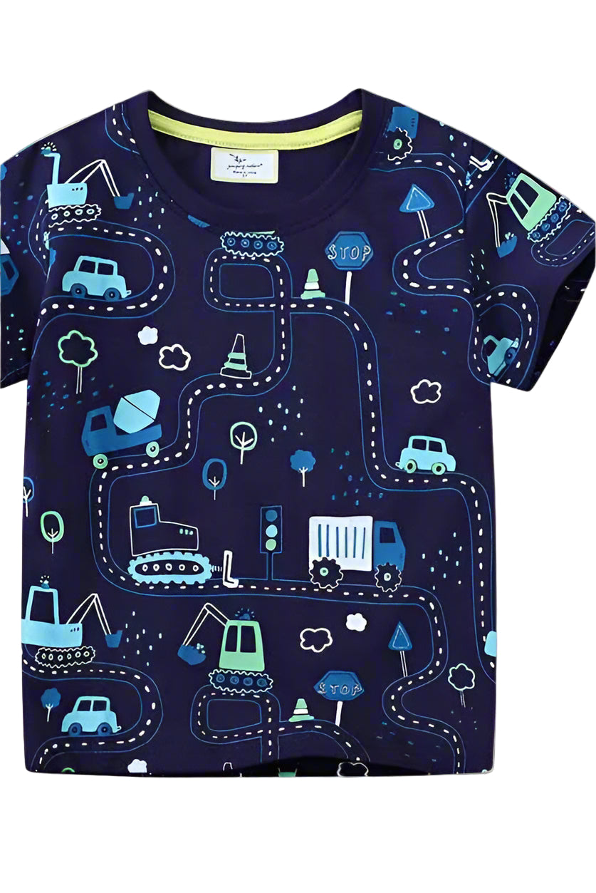 Kid's Car Tee - Calla Lily Cosmetics + CL kids