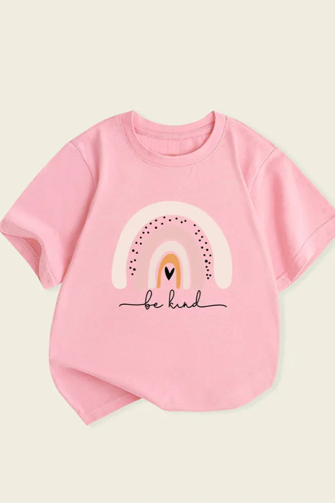 Pink Rainbow Tee - Calla Lily Cosmetics + CL kids