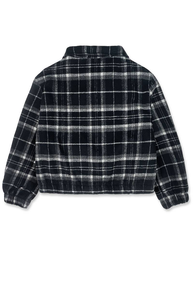 Flannel Shacket W/Front Pockets