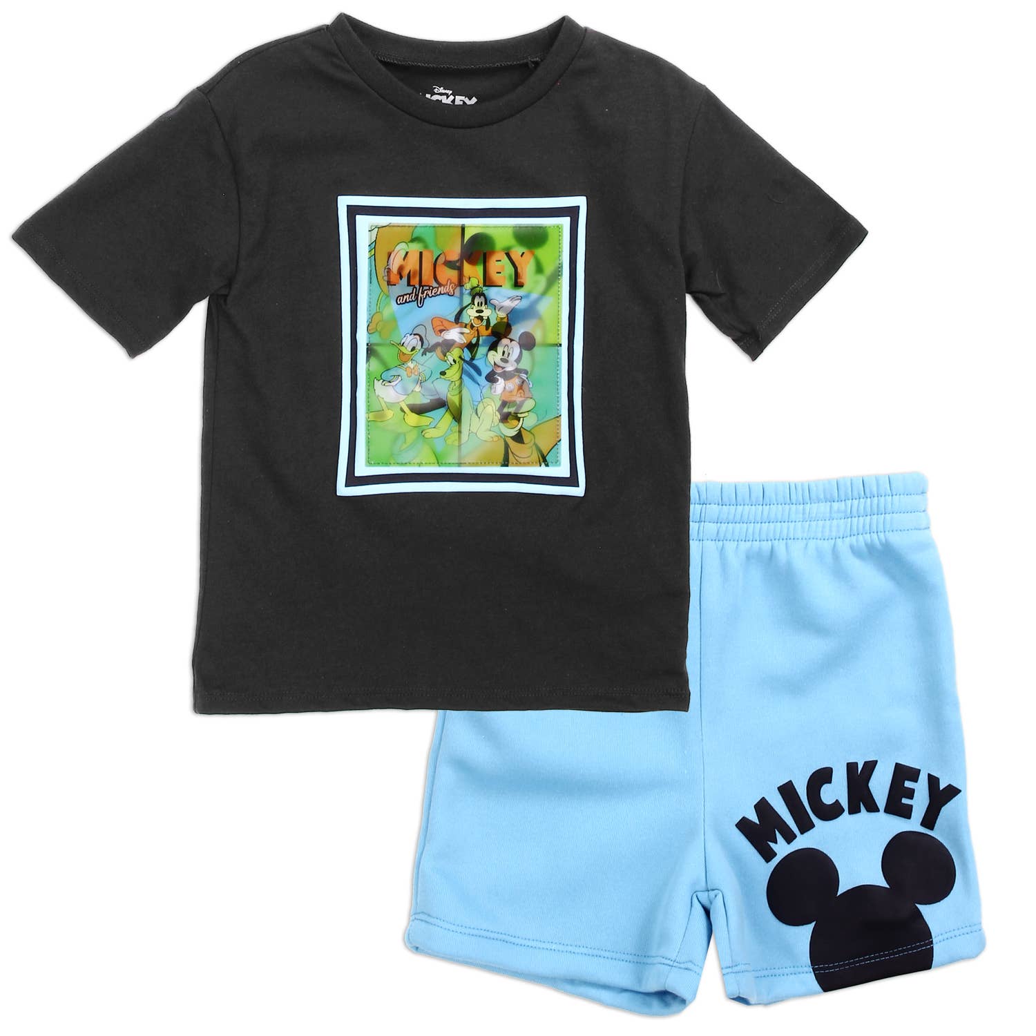 MICKEY MOUSE Boys Toddler 2-Piece Short Set - Calla Lily Cosmetics + CL kids
