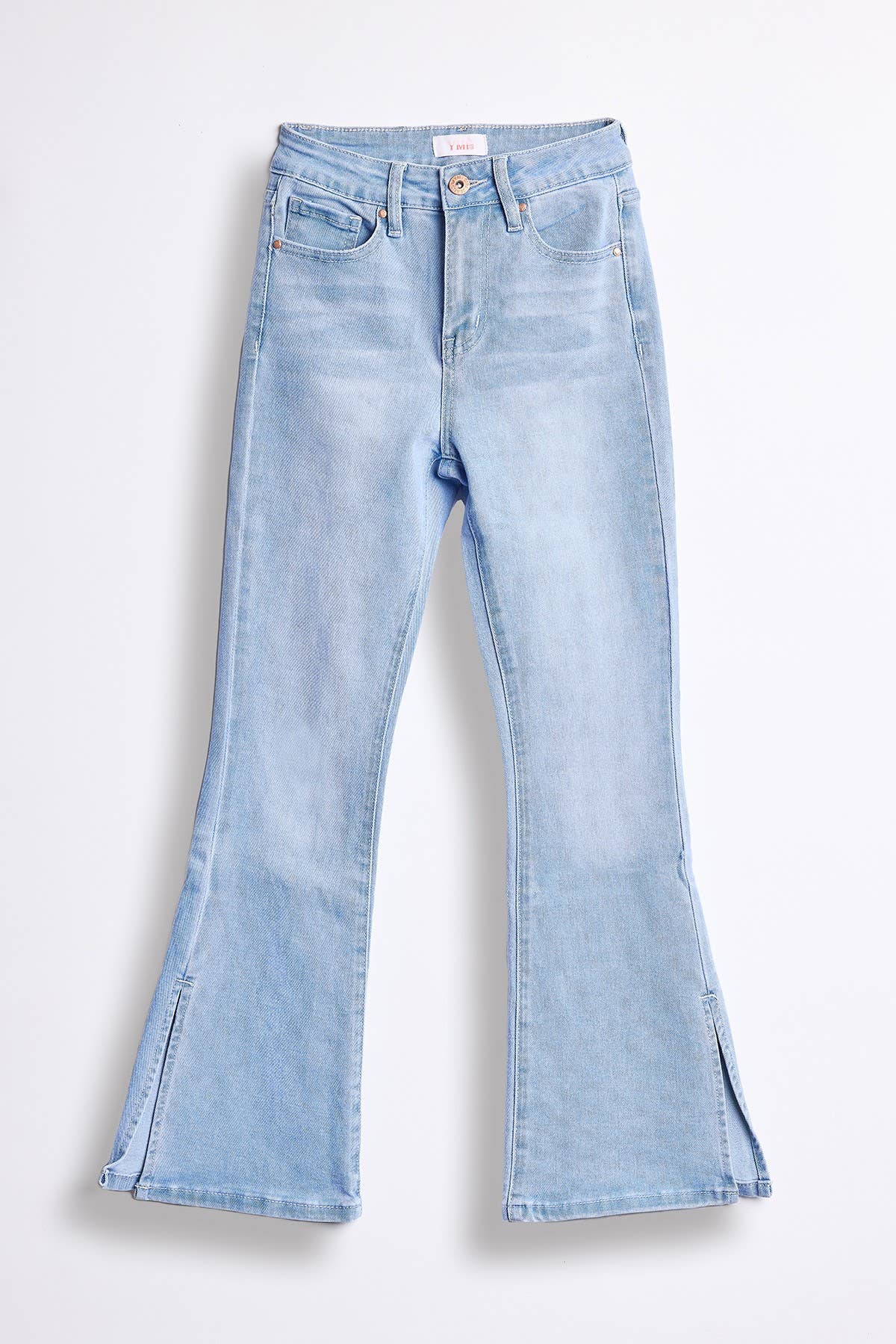 Girls Side Slit Jeans - Calla Lily Cosmetics + CL kids