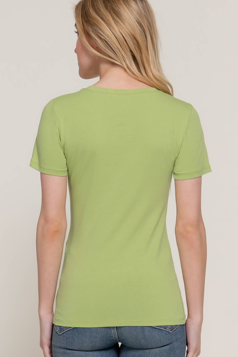 Crew Neck Cotton Tee