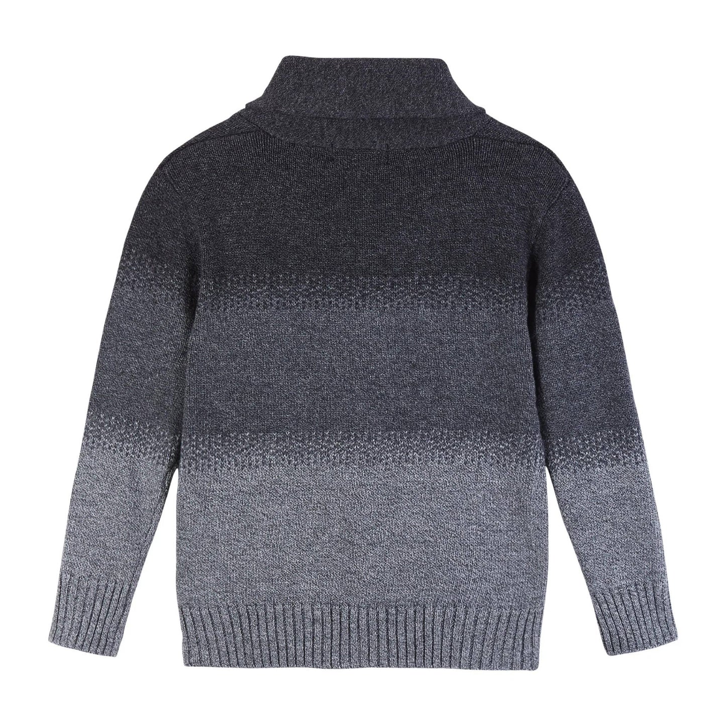 Grey Ombre Toggle Cardigan