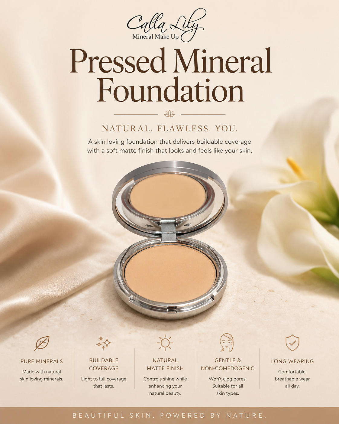 Pressed Mineral Powder Foundation