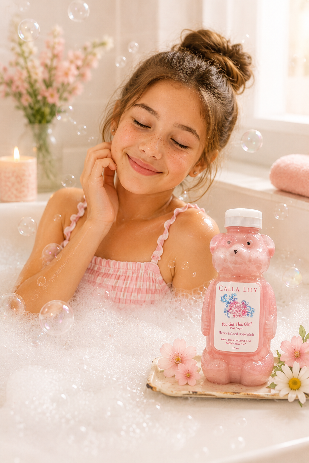 body wash collage picture