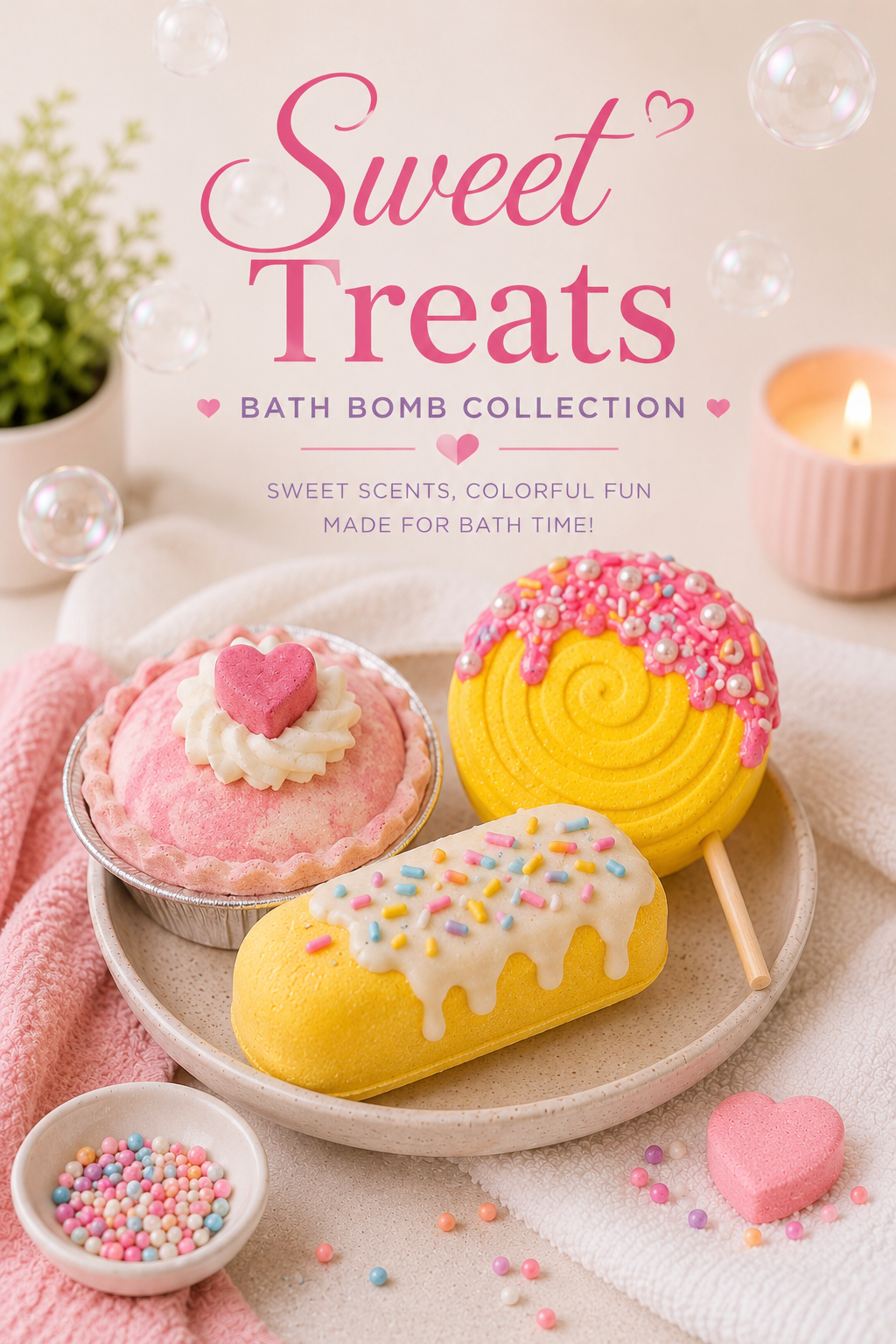 Sweet Treats Bath Bombs