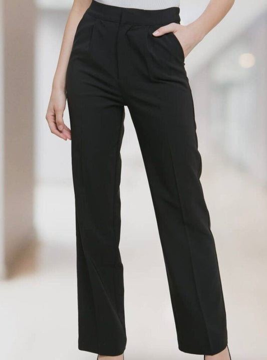 Black Pleated Dress  Pants - Calla Lily Cosmetics + CL kids