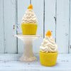 Small Cupcake Soap - Yellow