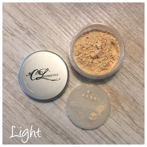 Light Translucent Mineral Powder Foundation - Calla Lily Cosmetics + CL kids