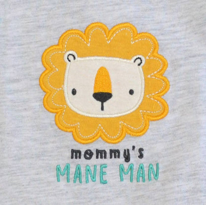 2 pc Grey Tank Baby Rompers