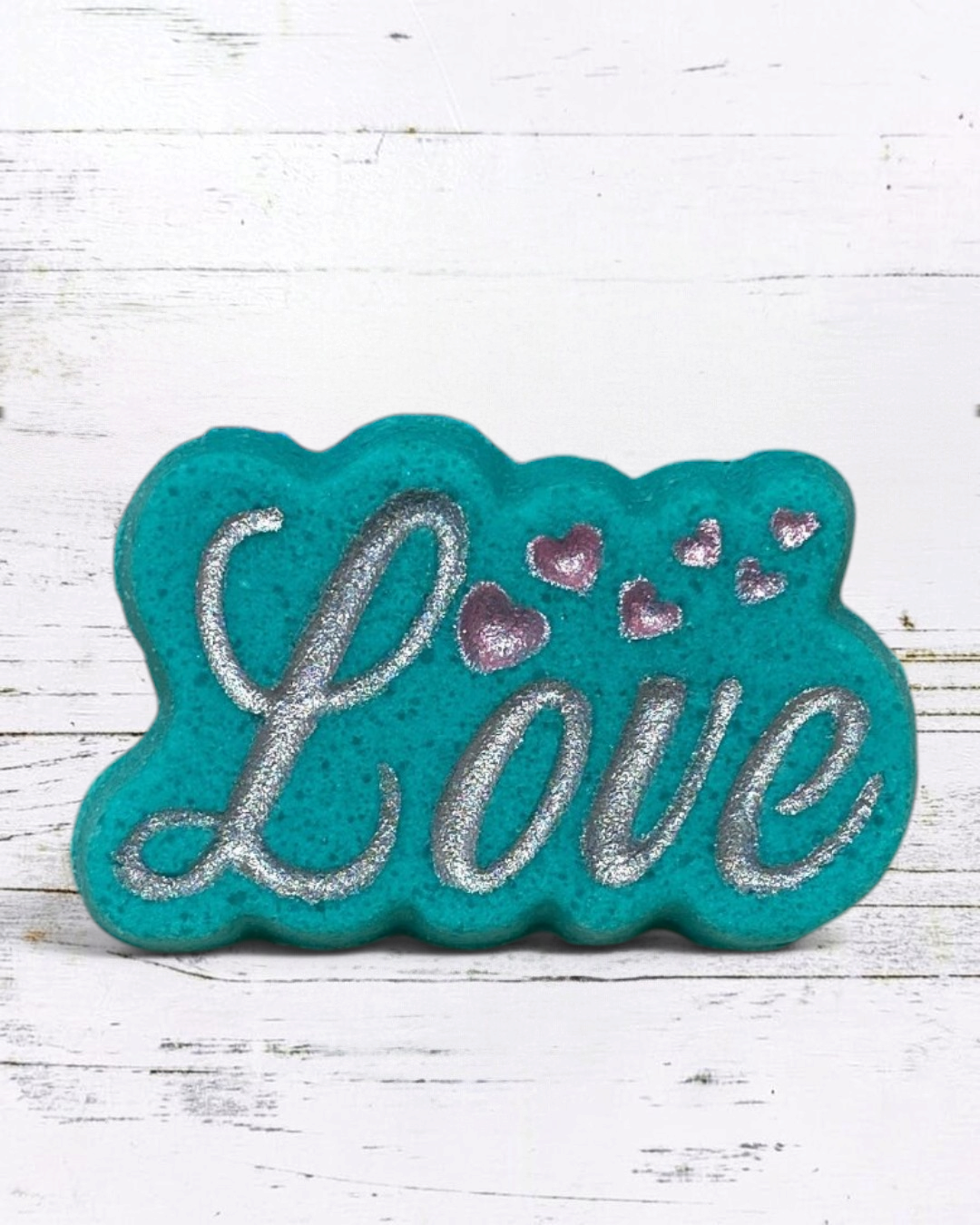 Love Bath Bomb - Teal - Calla Lily Cosmetics + CL kids